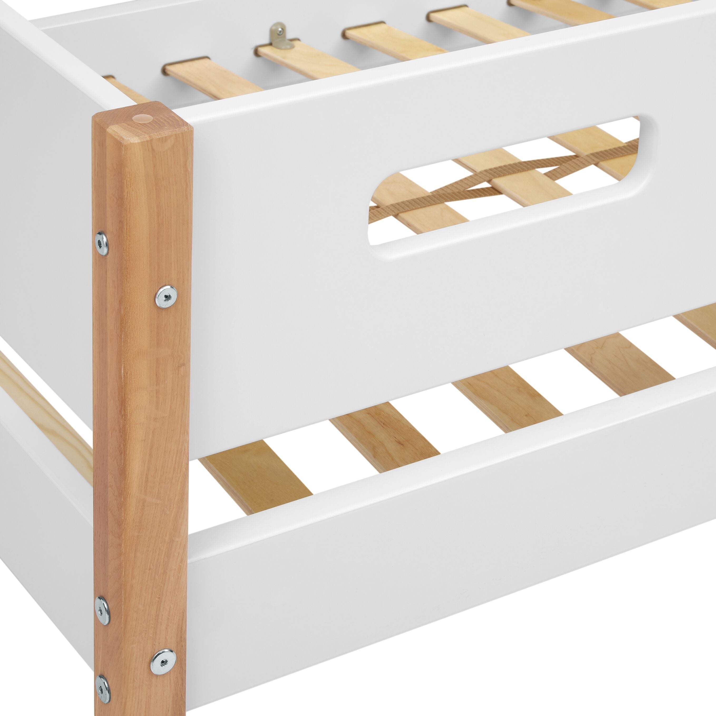 Flexa NOR Einzelbett - Weiss / B: 100.0 cm x T: 210.0 cm x H: 67.0 cm