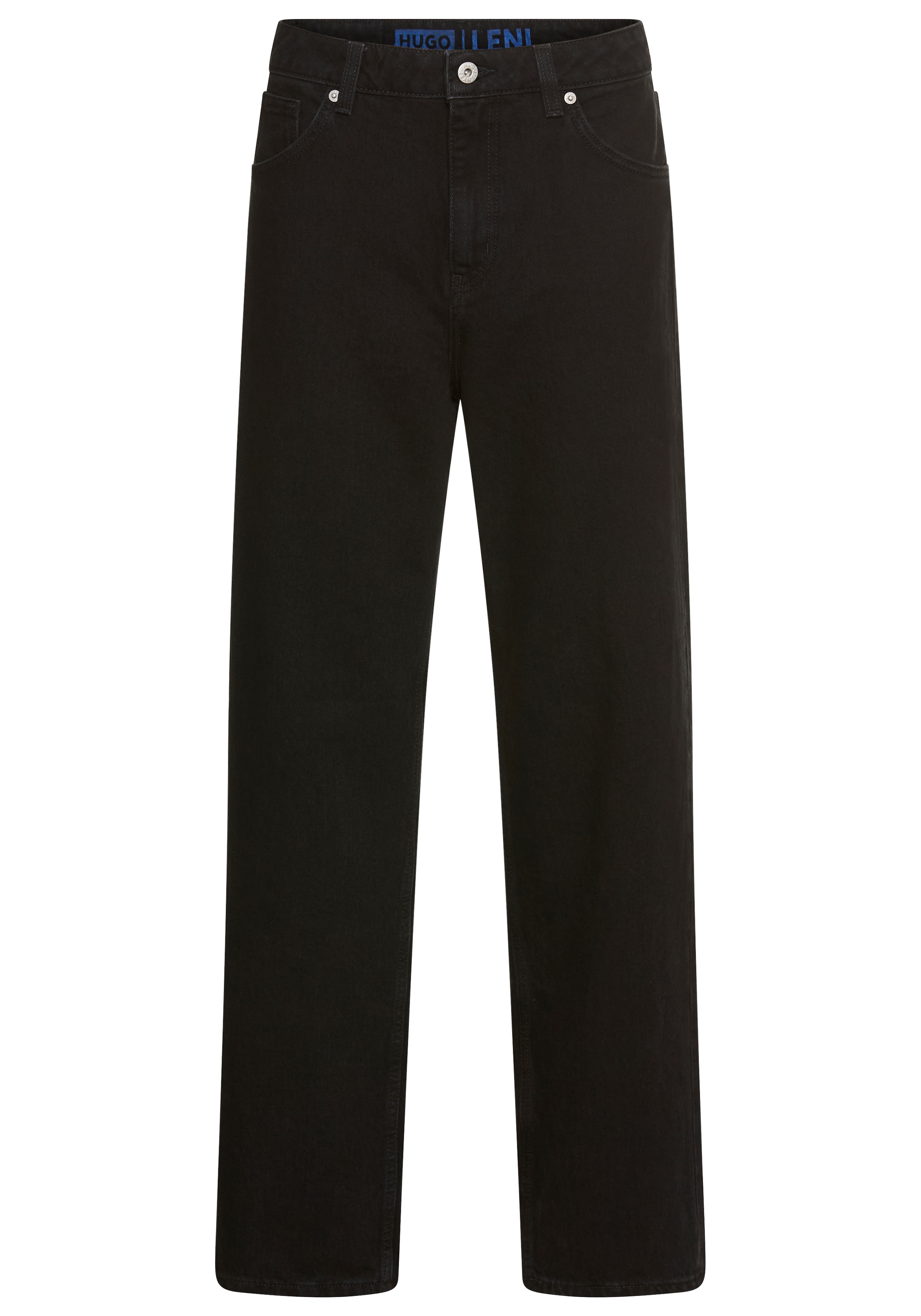 HUGO Blue 5-Pocket-Jeans »Leni«, Loose Fit Baggy Jeans Wide Leg Low to Mid Waist
