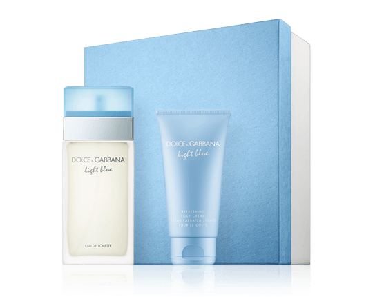 Dolce & Gabbana Light Blue Set mit Body Cream 50ml-50ml
