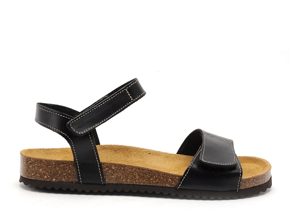 Spike nu pieds plats femme 105 noir