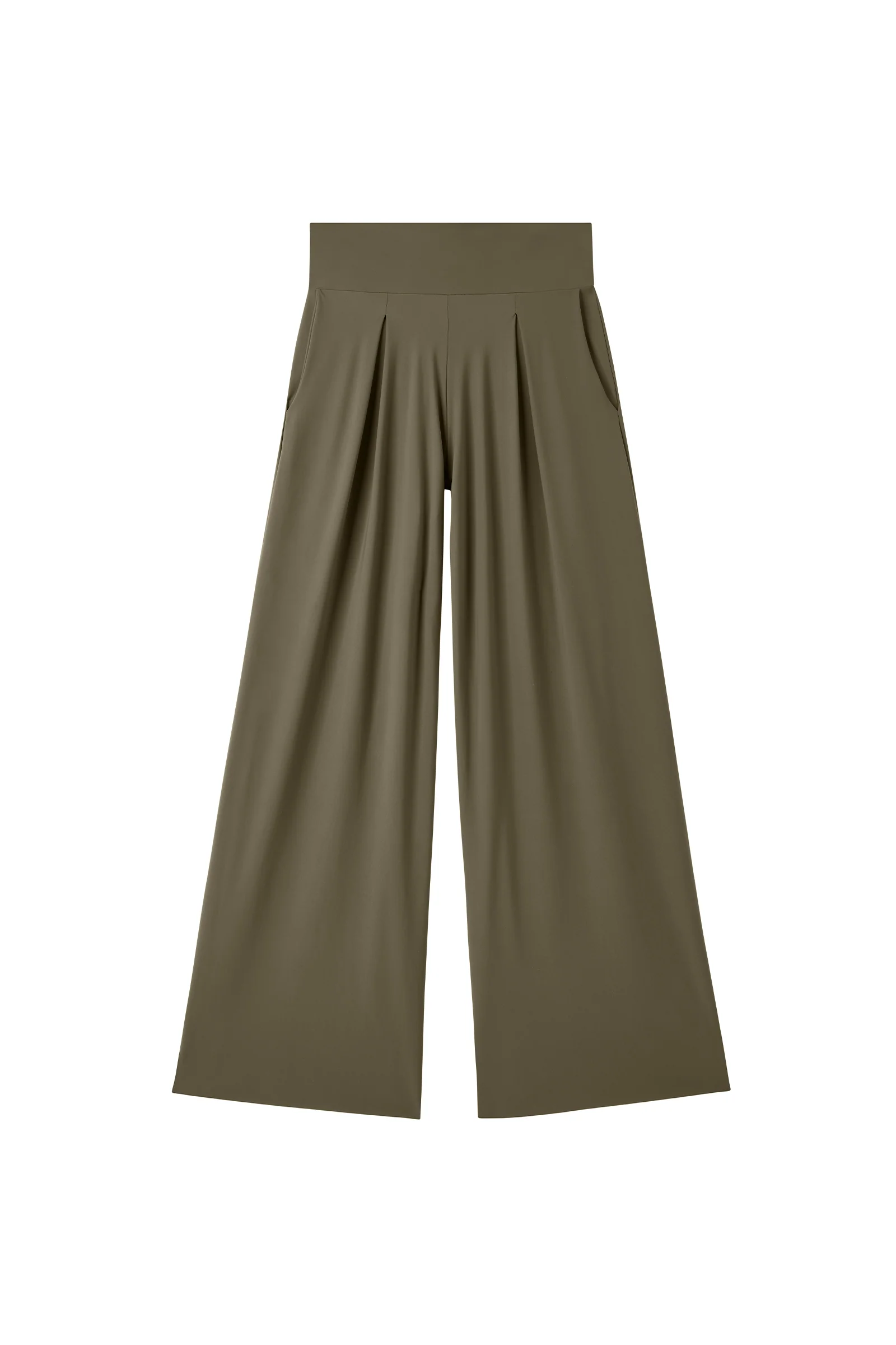 panna Pantalon à plis lichen Lichen