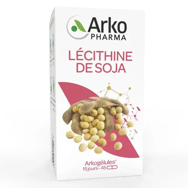Arkopharma Arkogélules Lecitina de Soja 45 cápsulas