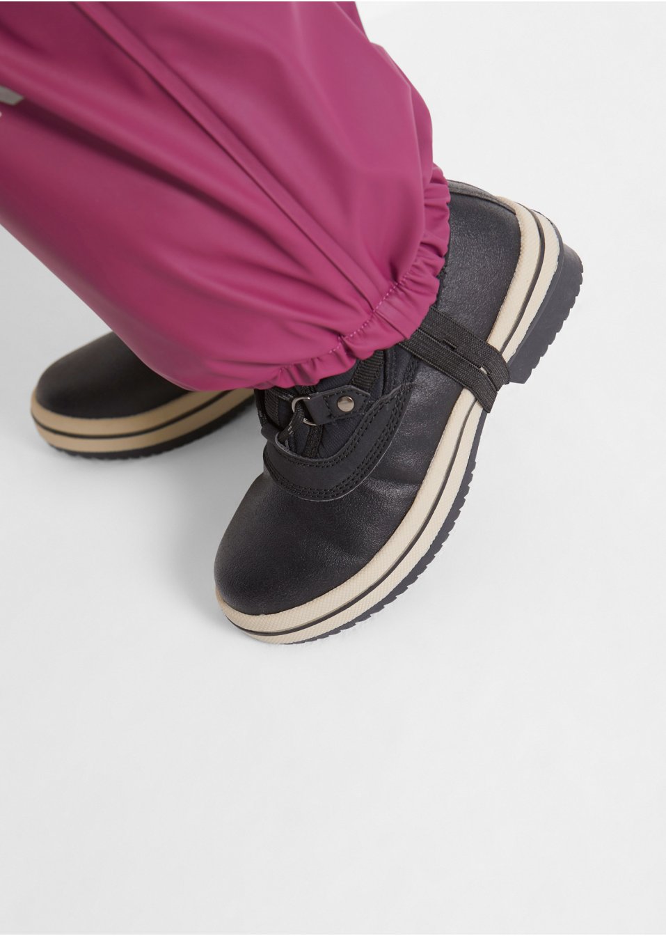 Pantalon de pluie thermo à bretelles fille