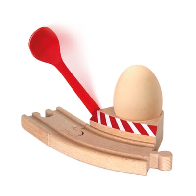 Eierbecher mit Schranke