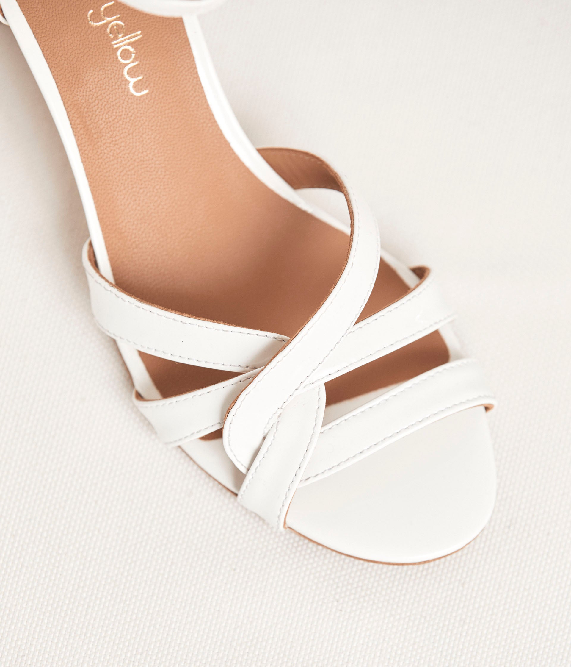 Sandales blanches Alia