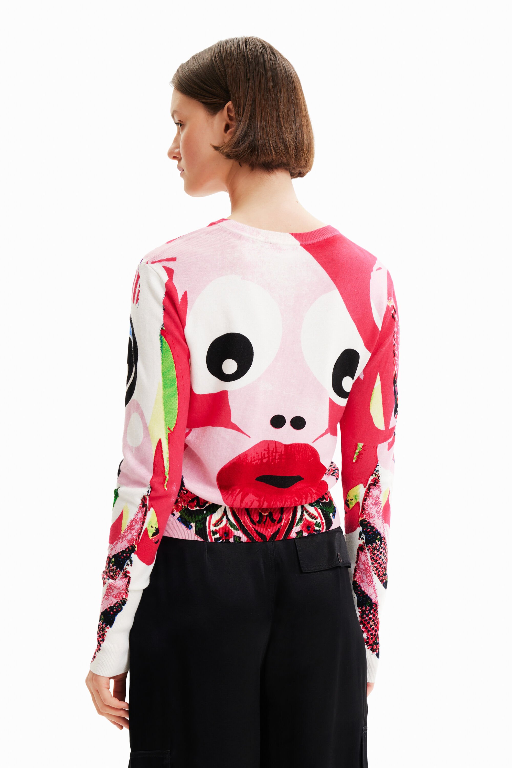 Pull visages M. Christian Lacroix