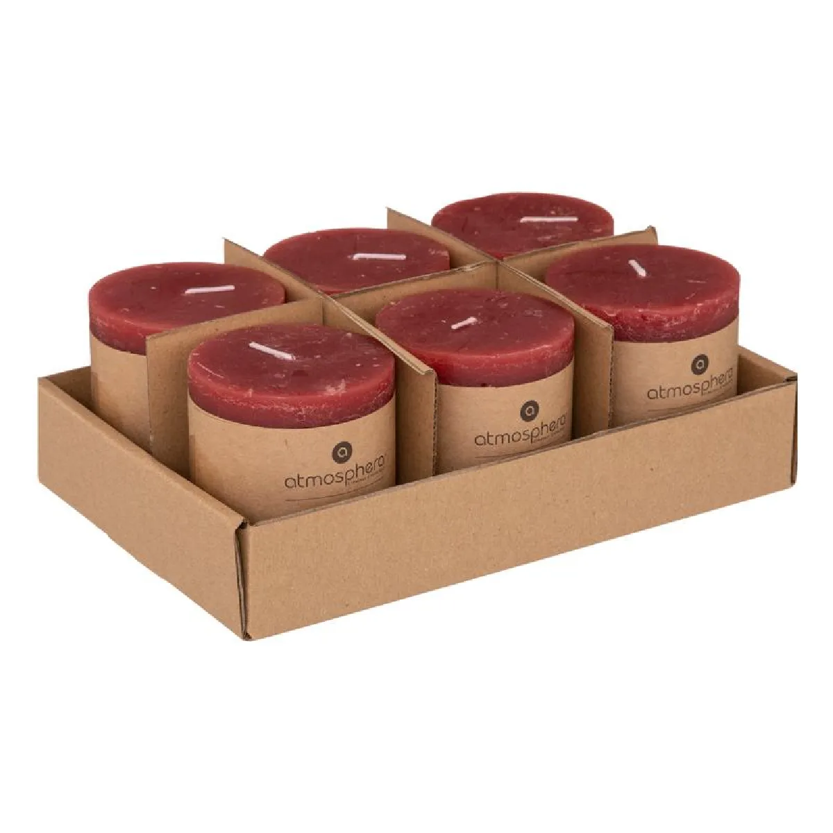 But Bougie ronde OLIA - Rouge