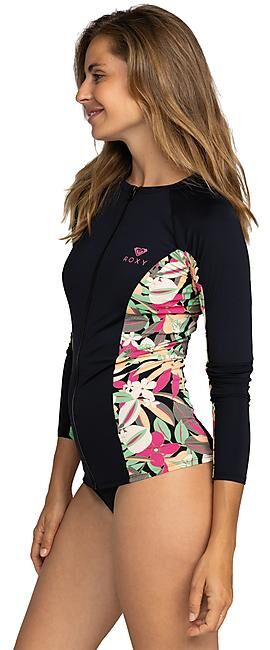 ROXY - T-SHIRT LYCRA ZIP ML