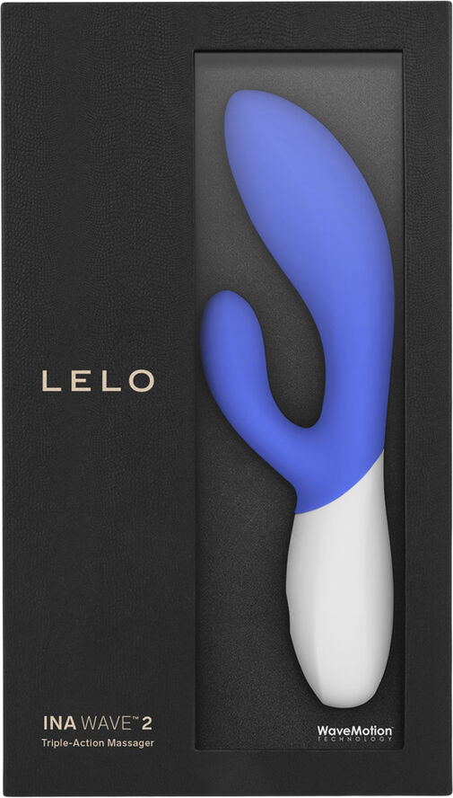 LELO Ina Wave 2 Rabbit Vibrator Himmelblå