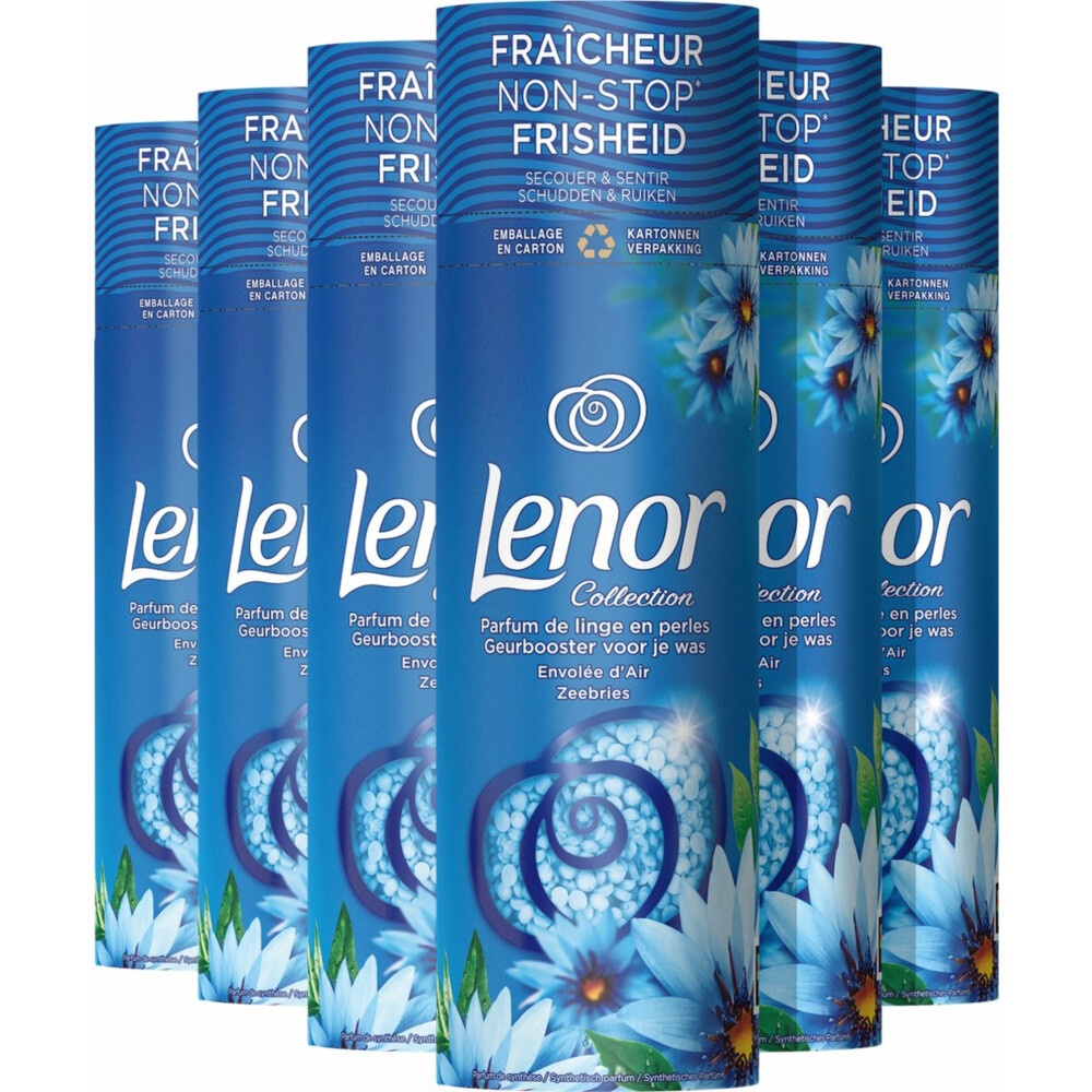 6x Lenor In-Wash Geurbooster Zeebries 19 wasbeurten235 gr