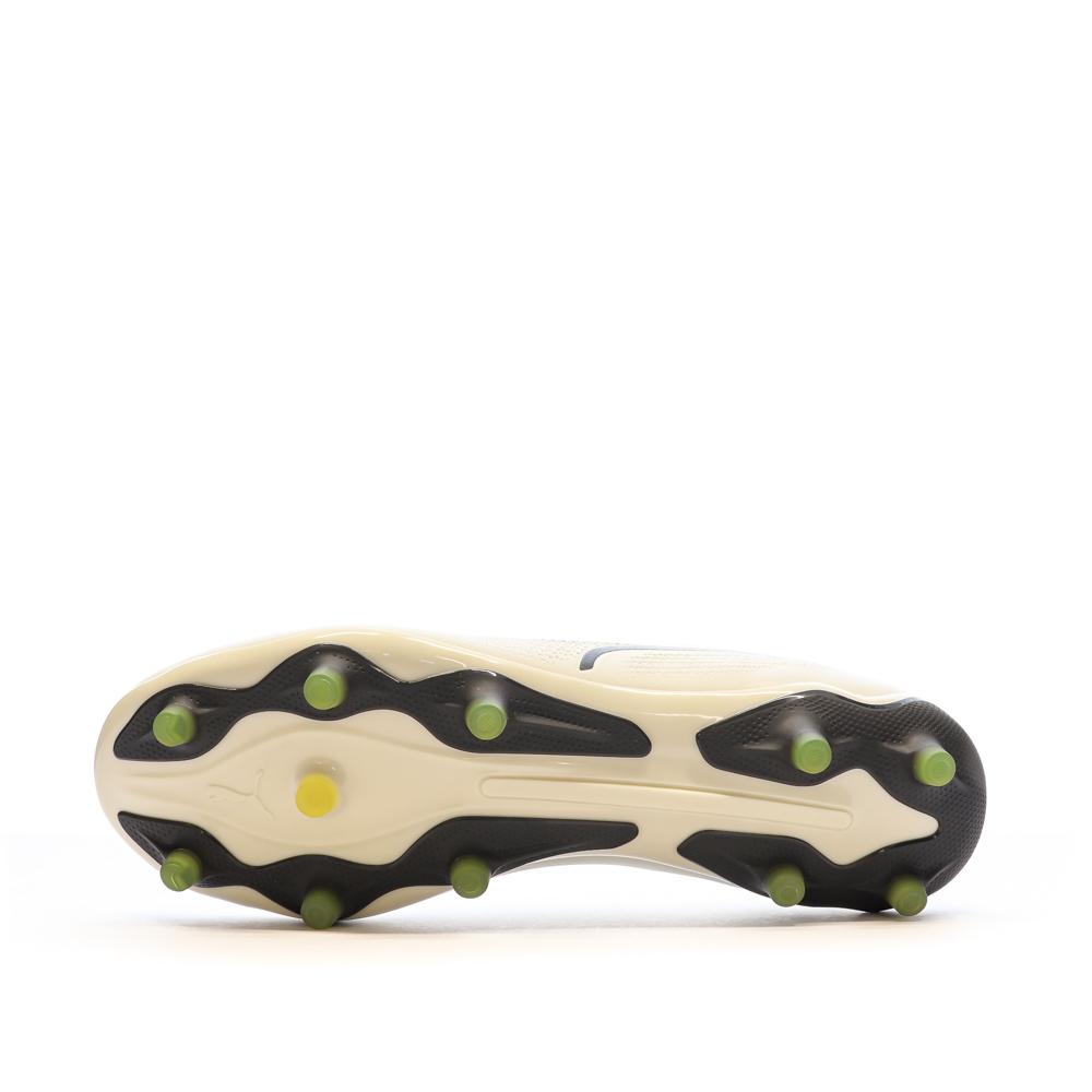 Puma Chaussures de Football Ecru Homme Puma King Pro