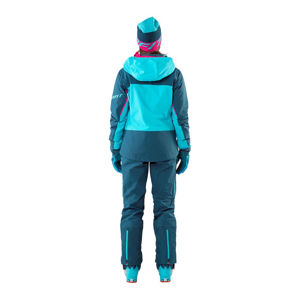 Dynafit RADICAL 2 GTX - Pantalon Femme petrol