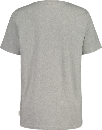 KAARLM Herren-Kurzarmshirt  grey melange  M