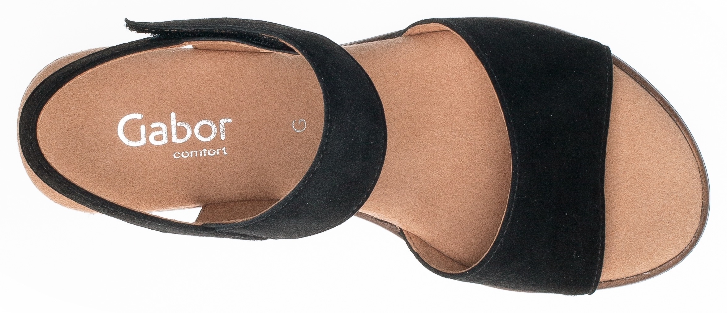 Gabor Sandalette »GENUA«  , Sommerschuh, Sandale, Keilabsatz, mit kleinem Stretch, Weite G