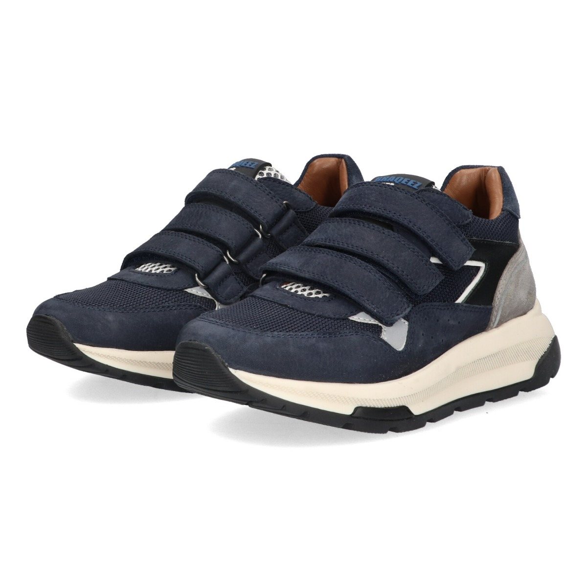 Fygo Flash - Lage Sneakers Braqeez Blauw