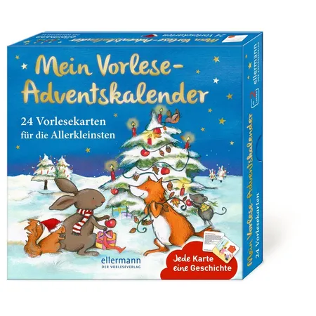 Oetinger Mein Vorlese-Adventskalender 24 Vorlesekarten für die Allerkleinsten