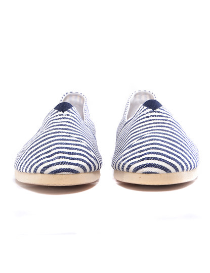 Blue and White Kids Alpergatas