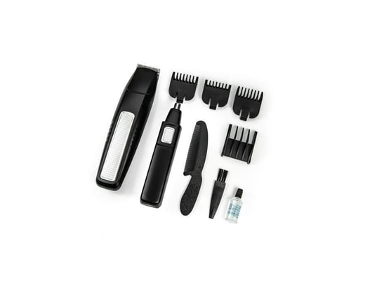 JOCCA - Tondeuse à barbe Kit barbe 5 en 1 - - 1439 - 3v - 4 sabots - noir et ac