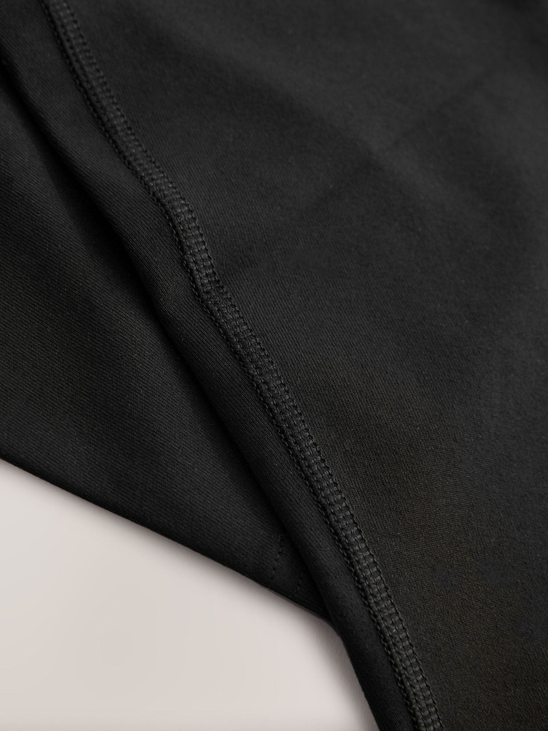 Zwart - Sport Dry Tech buikcorrigerende legging met hoge taille en volledige lengte