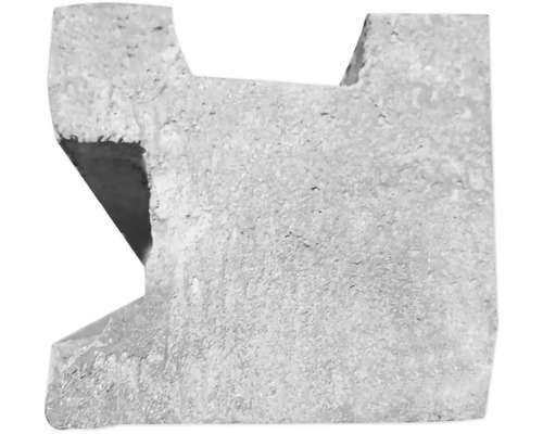 Standaard dubbelzijdige hoekpaal 77/130 x 13 x 13 cm grijs