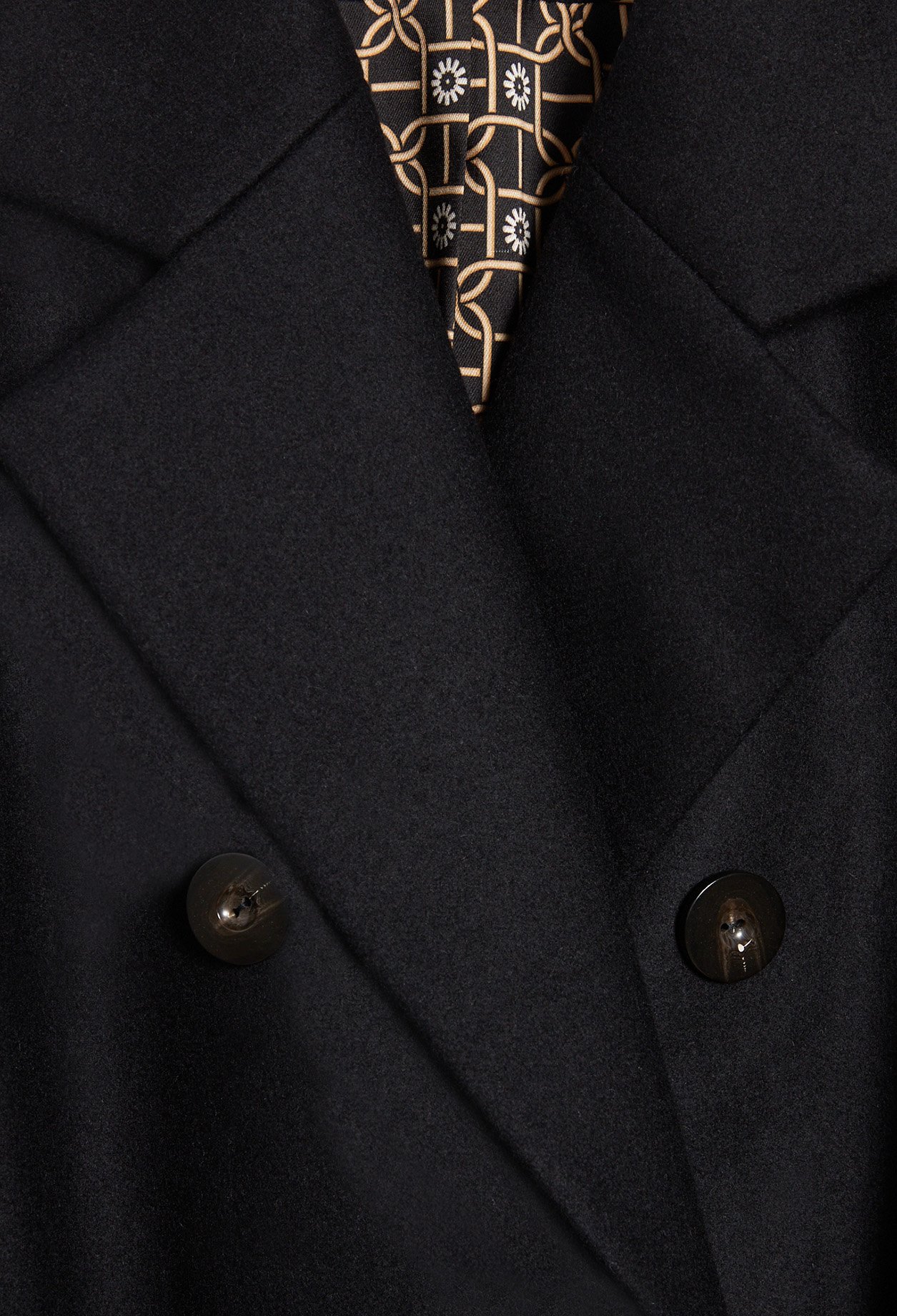 Manteau long croise