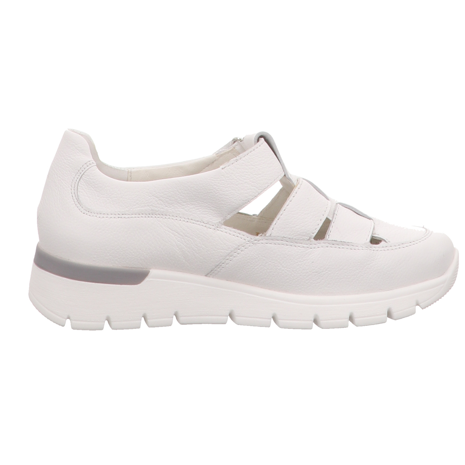 Waldläufer Slipper weiß weiss/weiss kombi