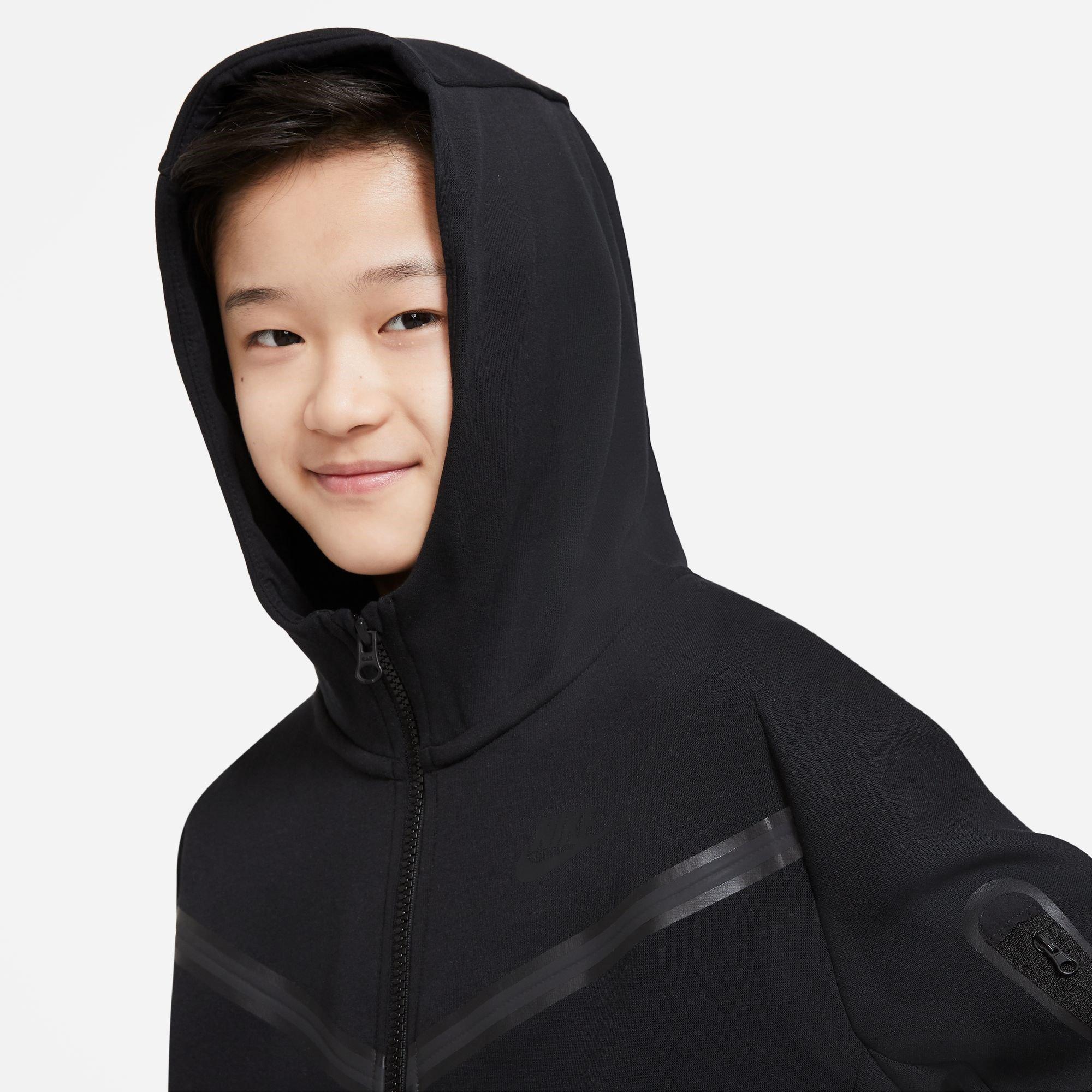 Nike Sportswear Tech Fleece Big Kids(Boys) Full Zip Hoodie