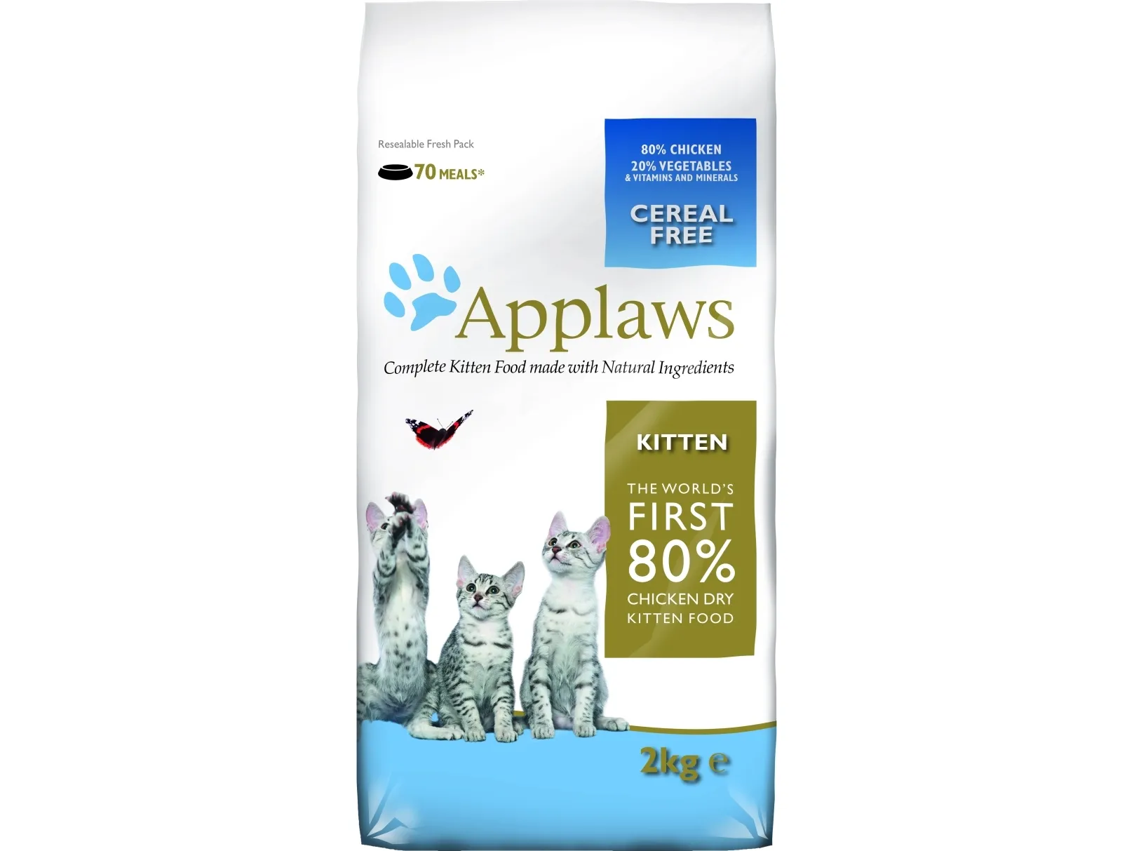 Applaws 5060122491419, Killing, Enhver race, Kylling, 2 kg