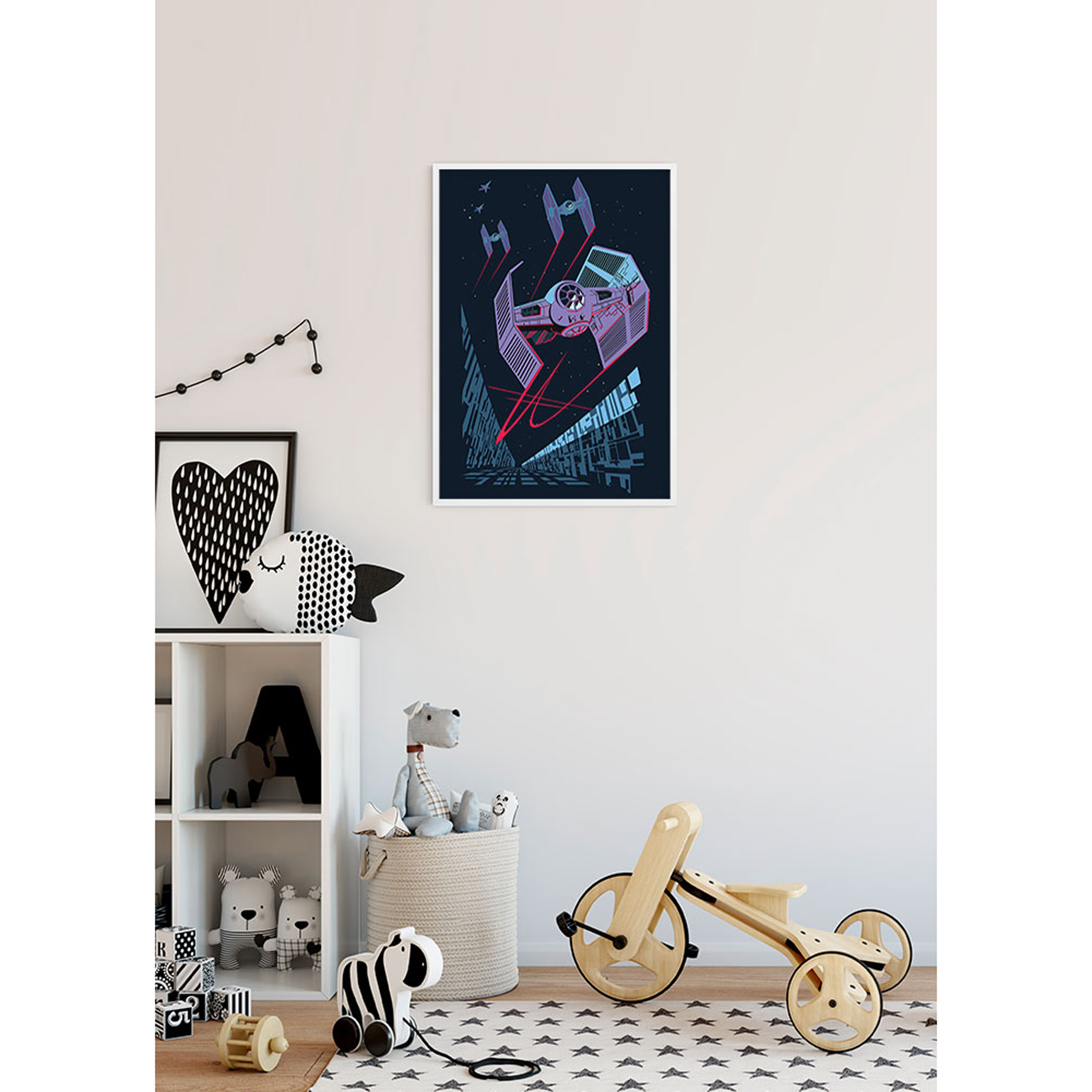 Wandbild STAR WARS CLASSIC VECTOR - 50x70 cm