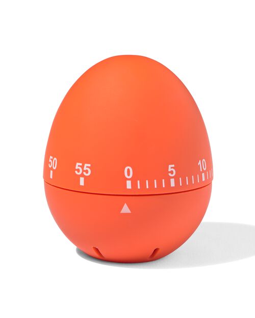 minuteur de cuisine œuf orange