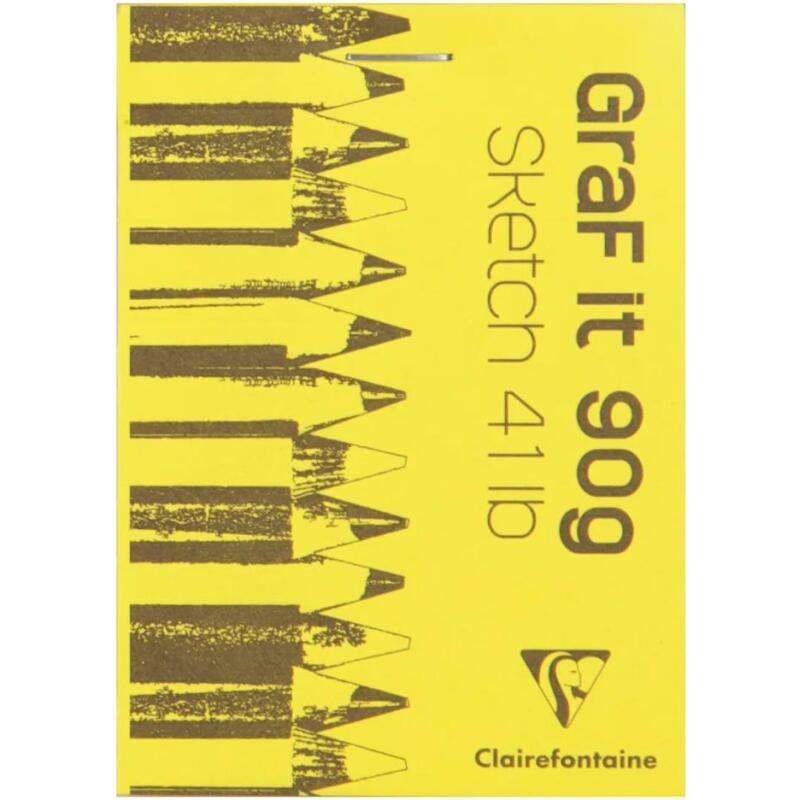 GraF'it bloc agrafé 80F A7 90g - Aléatoire