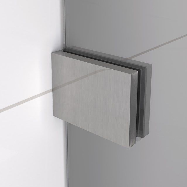 Diamond - Douchecabine - Rookglas - 120x120 cm - Draaideur - Vierkant