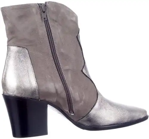 Hassi Roberto d'Angelo taupe - maat 43 enkellaars taupe - maat 43 Calandschoen
