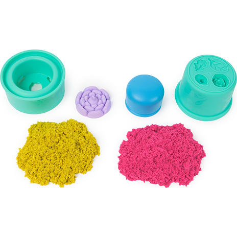 Kinetic Sand Neonboks med Primærfarver
