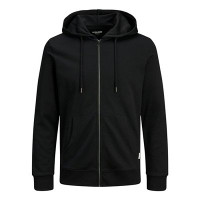 Sweatshirt zippé à capuche homme Jjebasic Zip Hood Noos JACK JONES