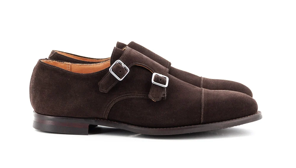 CROCKETT AND JONES - LOWNDES 4 SUEDE OAK