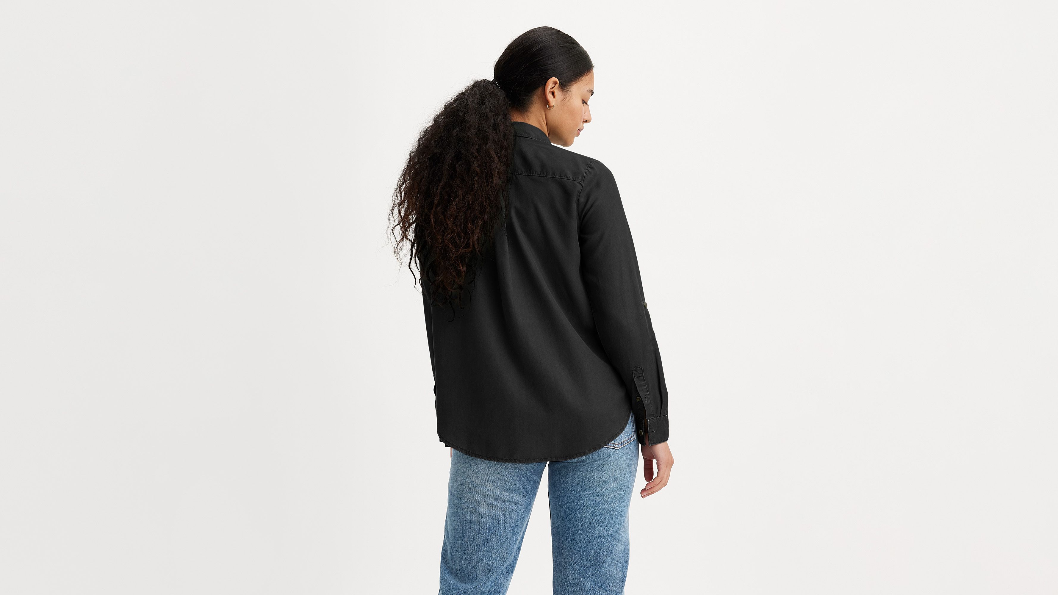 Chemise utilitaire Doreen - Caviar - Noir