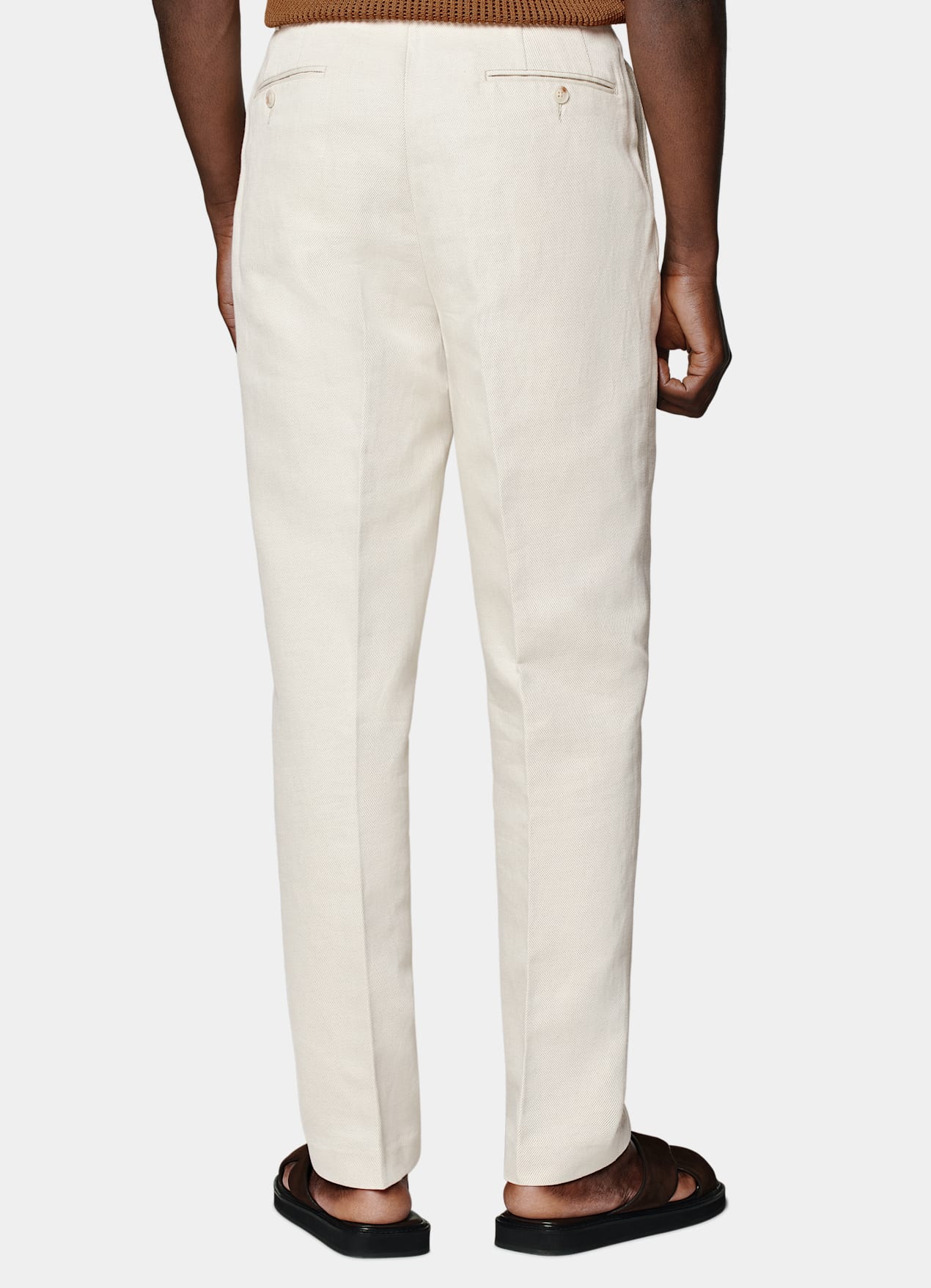 Pantalon Wide Leg Tapered sable