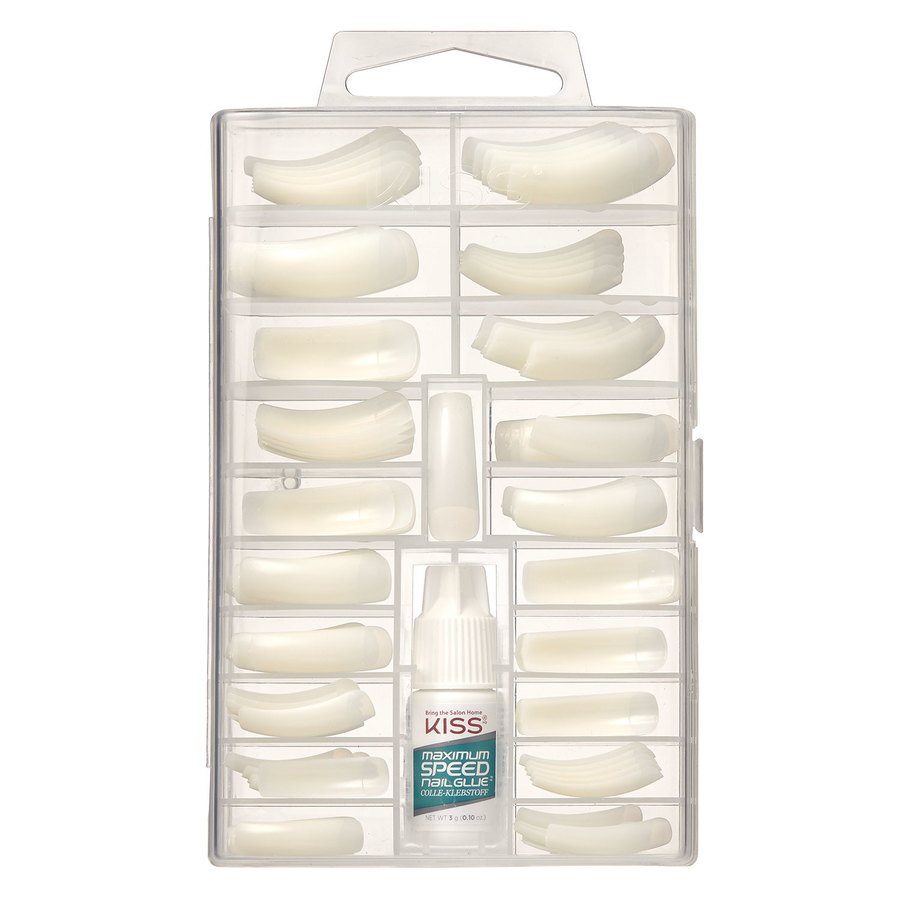 KISS 100 Nails Curve Overlap 100pcs