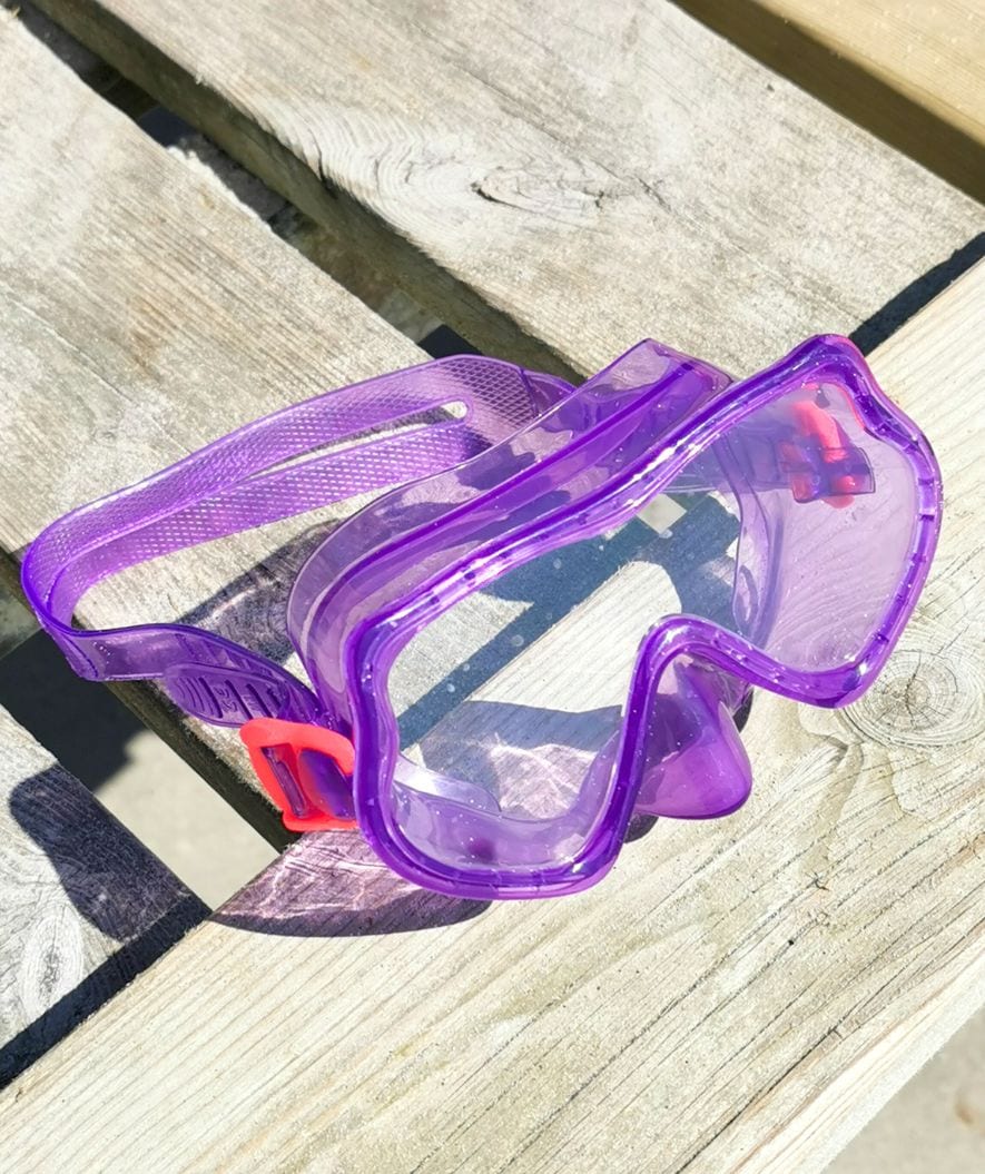 Watery Combo snorkelsæt til børn (4-10) - Winslet - Lilla