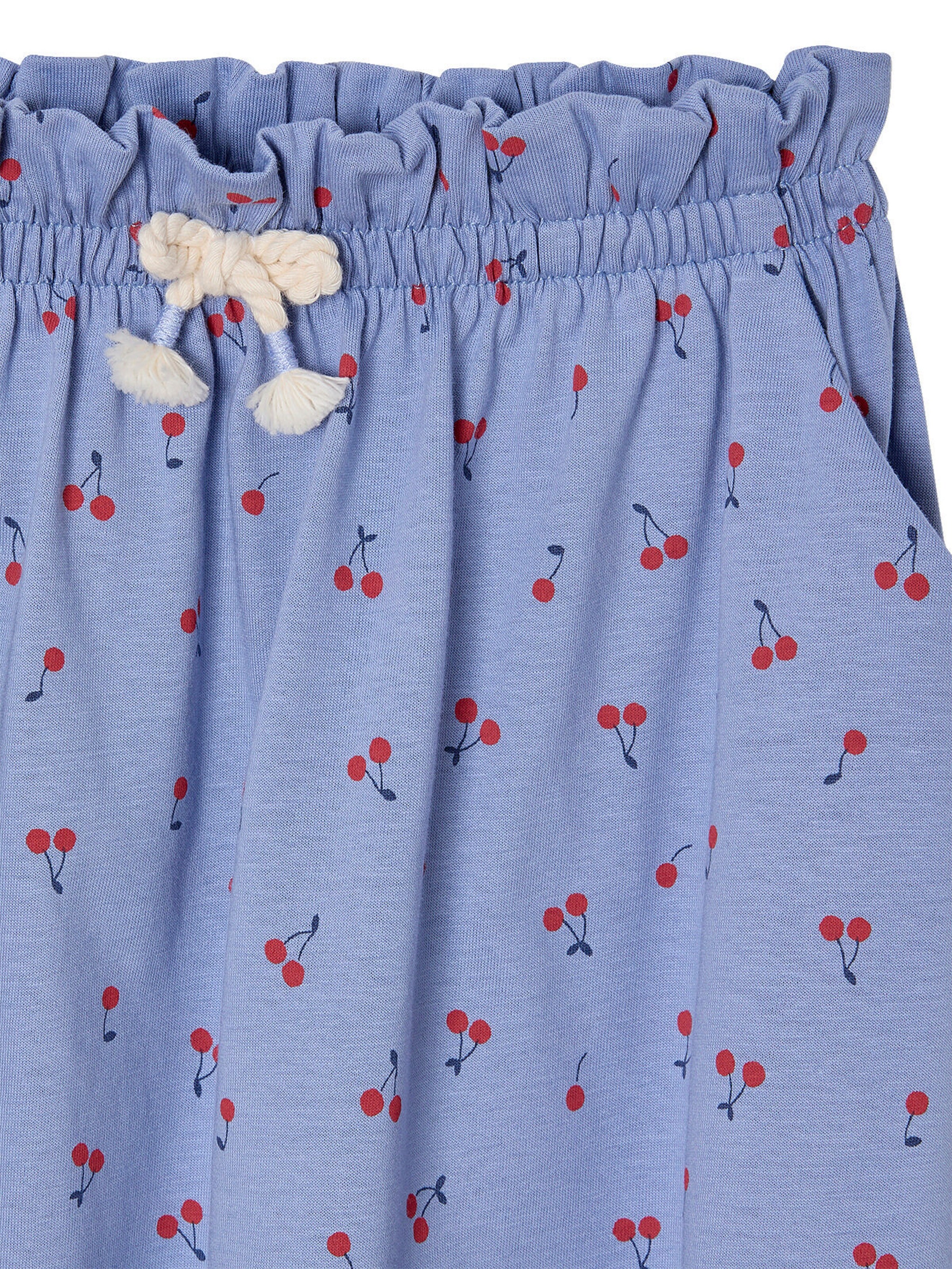 Vertbaudet Mädchen Rock BASIC blau chambray