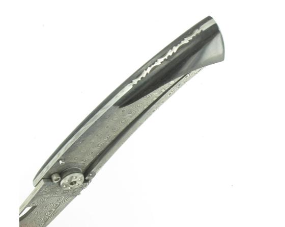 Le Thiers Damas Ebène Couteau de poche Le Thiers par Fontenille Pataud