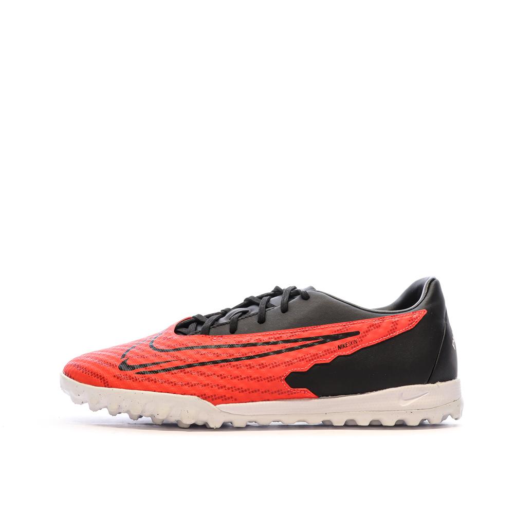 Nike Chaussures de Foot Orange/Noire Homme Nike Phantom GX Academy TF