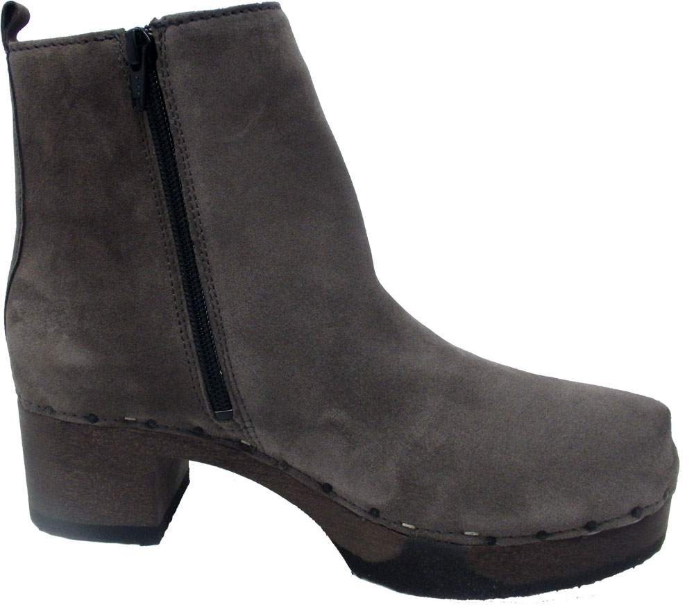 Stiefelette Softclox JAEMI Nubuk grau