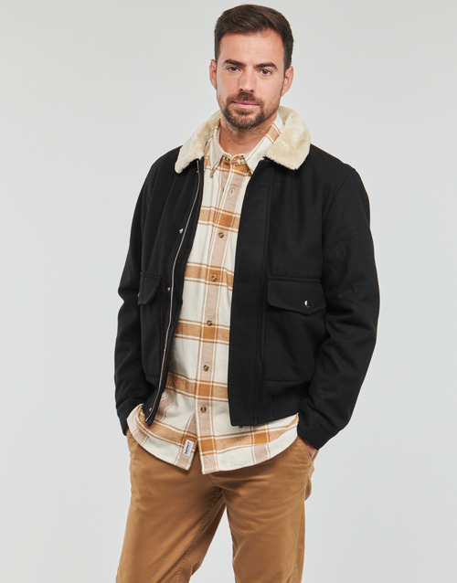 Jack & Jones - JJTOM WOOL BOMBER - Noir
