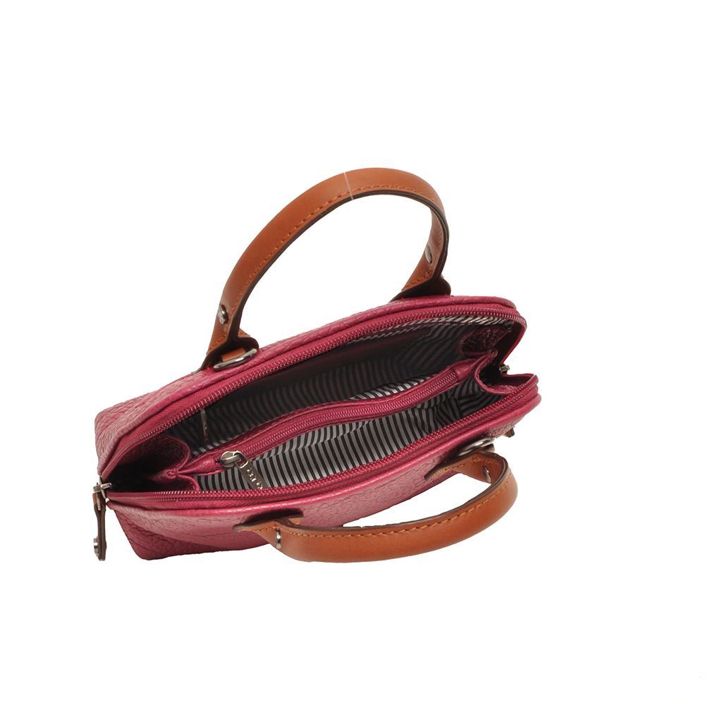 Berba Chamonix Cross/ Handbag Mini Magenta