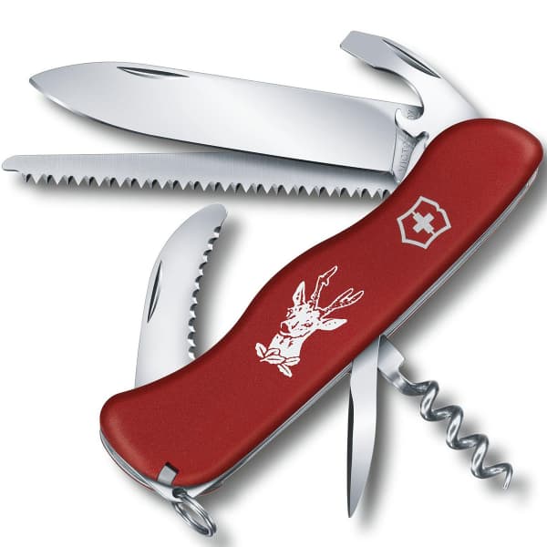 Couteau randonnée VICTORINOX HUNTER RED