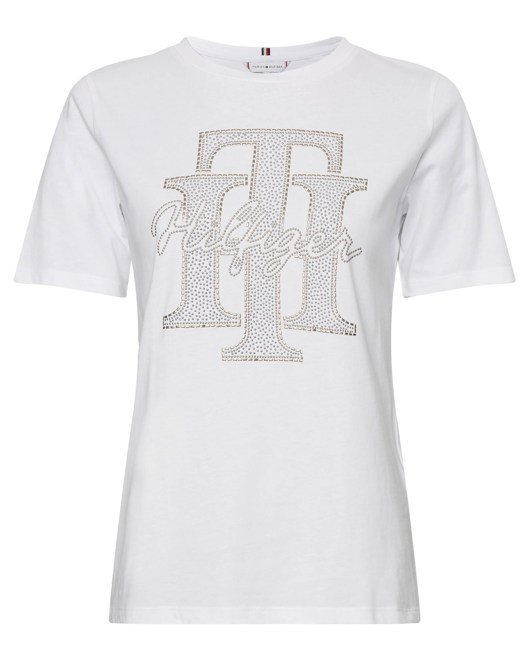 Tommy Hilfiger| Damen T-Shirt REGULAR TH CHRYSTAL
