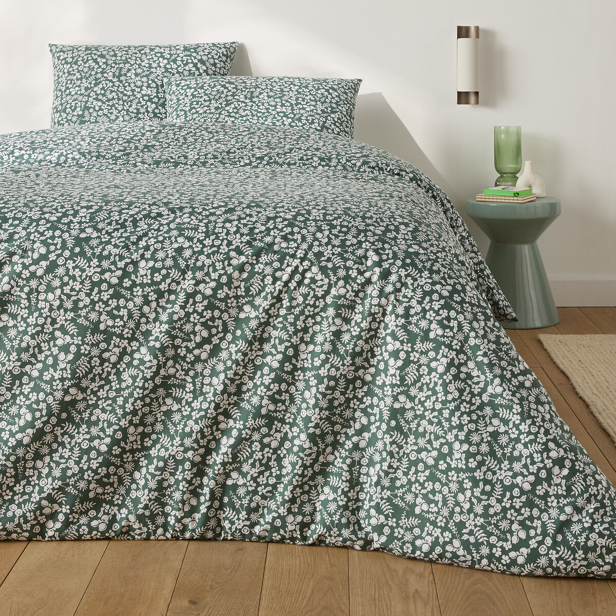 LA REDOUTE INTERIEURS<br>Conjunto de cama em algodão, fronha retangular, Glynis
