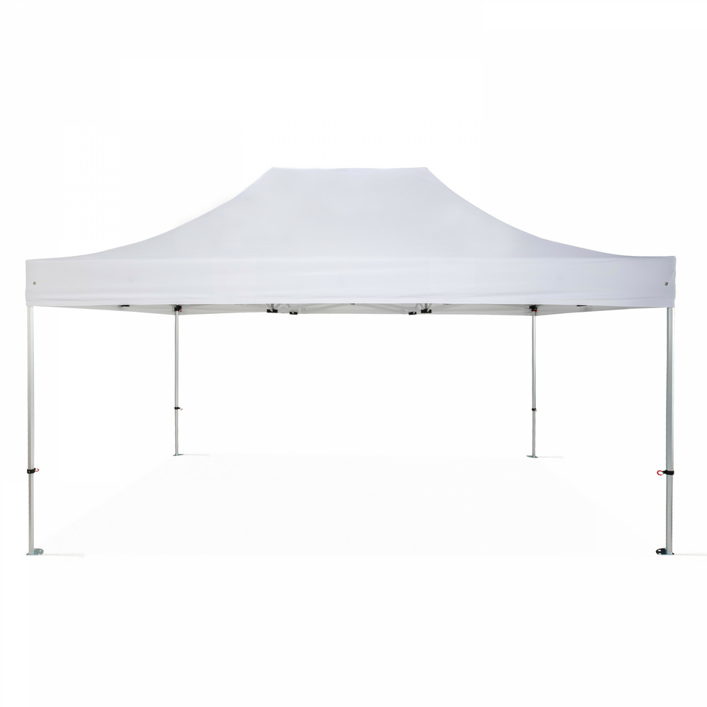 Tente pliante 3x4,5m 300g/m² 40mm blanc